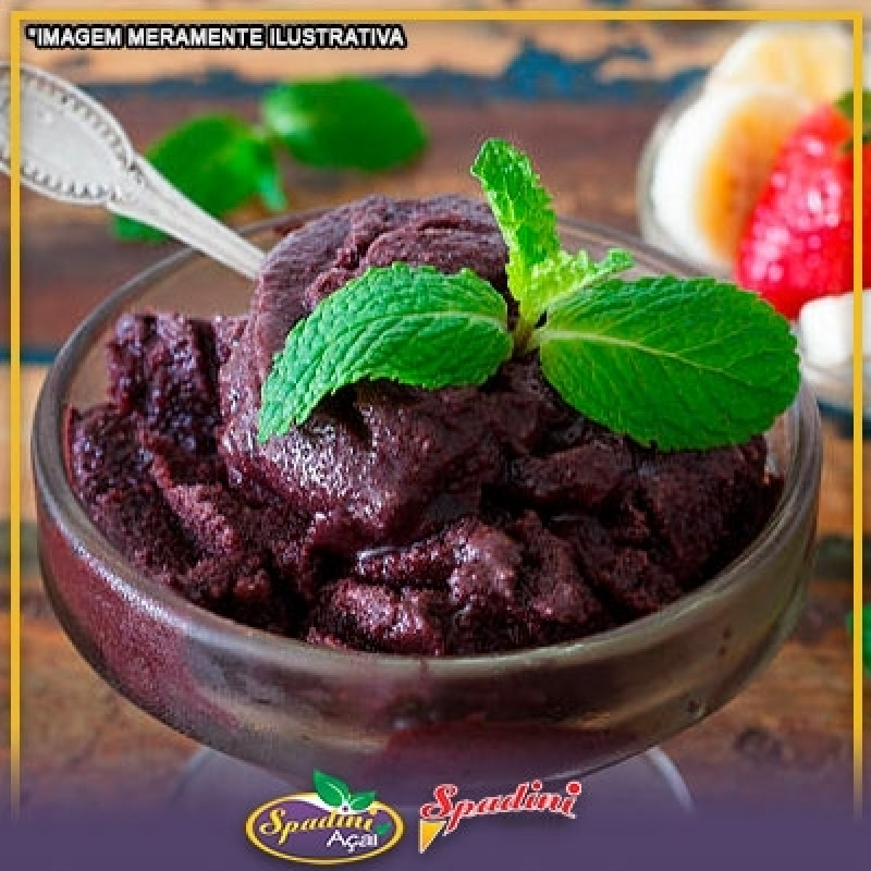 Fábrica de Açaí a Venda